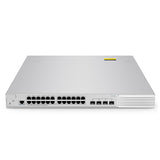 FS-S3910-24TF, 24-Port Gigabit Ethernet L2+ Switch, 24 x Gigabit RJ45, with 4 x 1Gb SFP Uplinks, Stackable Switch, Broadcom Chip, Fanless