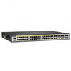 S3410-48TS-P, 48-Port Gigabit Ethernet L2+ PoE+ Switch, 48 x PoE+ Ports @740W, with 2 x 10Gb SFP+ Uplinks and 2 x Combo SFP Ports, PicOS®, Support MLAG, Broadcom Chip