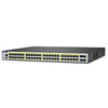 FS-S3410-48TS-P, 48-Port Gigabit Ethernet L2+ PoE+ Switch, 48 x PoE+ Ports @740W, with 2 x 10Gb SFP+ Uplinks and 2 x Combo SFP Ports, Stackable switch, Broadcom Chip