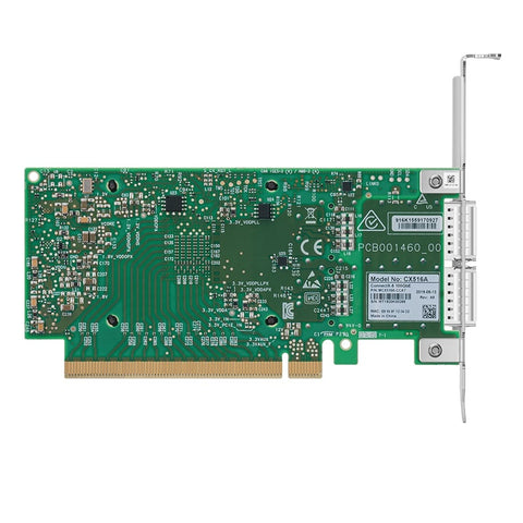 NVIDIA Mellanox FS-MCX516A-CCAT ConnectX®-5 EN Network Interface Card, 100GbE Dual-Port QSFP28, PCIe3.0 x 16, Tall&Short Bracket