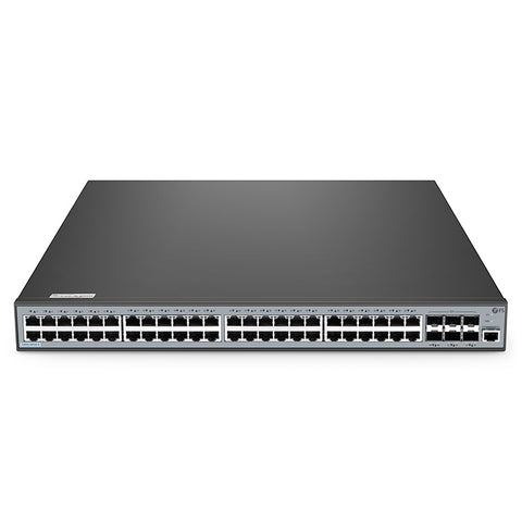 FS-S3900-48T6S-R, 48-Port Gigabit Ethernet L2+ Switch, 48 x Gigabit RJ45, with 6 x 10Gb SFP+ Uplinks, Stackable Switch