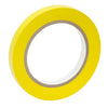 T-VTY-050 - Yellow Vinyl Tape, 1/2" Wide x 108' Long (12.7 mm x 32.9 m)