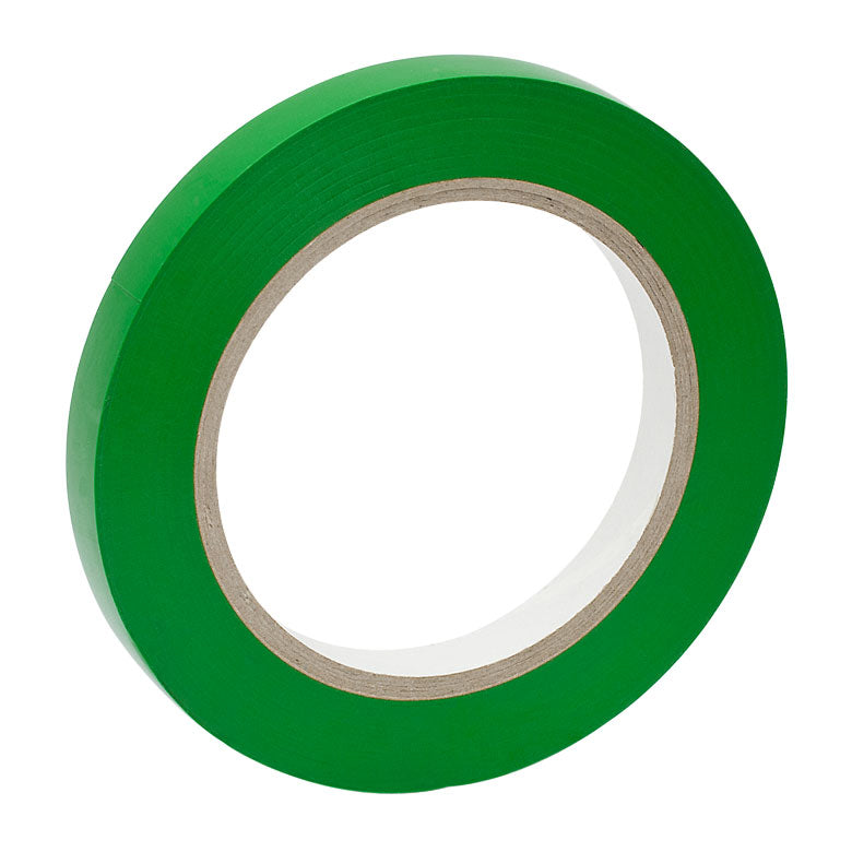 T-VTG-050 - Green Vinyl Tape, 1/2" Wide x 108' Long (12.7 mm x 32.9 m)