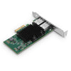 Intel X550-AT2 Based Ethernet Network Interface Card, 10GBase-T Dual-Port, PCIe 3.0 x 4, Comparable to Intel X550-T2, Full Height&Low Profile