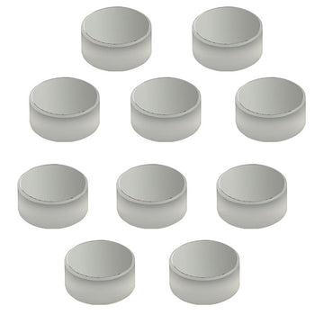 T-PF05-03-P01-10 - Ø1/2" Protected Silver Mirror, 10 Pack