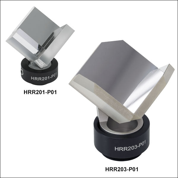 T-HRR202-P01 - N-BK7 Hollow Retroreflector, Ø0.6" Clear Aperture, Protected Silver Coating, SM05-Threaded Mount