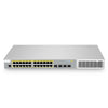 FS-S3410-24TF-P, 24-Port Ethernet L2+ PoE+ Switch, 24 x PoE+ Ports @370W, with 4 x 1Gb SFP Uplinks, Stackable Switch, Broadcom Chip