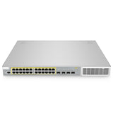 FS-S3410-24TF-P, 24-Port Ethernet L2+ PoE+ Switch, 24 x PoE+ Ports @370W, with 4 x 1Gb SFP Uplinks, Stackable Switch, Broadcom Chip
