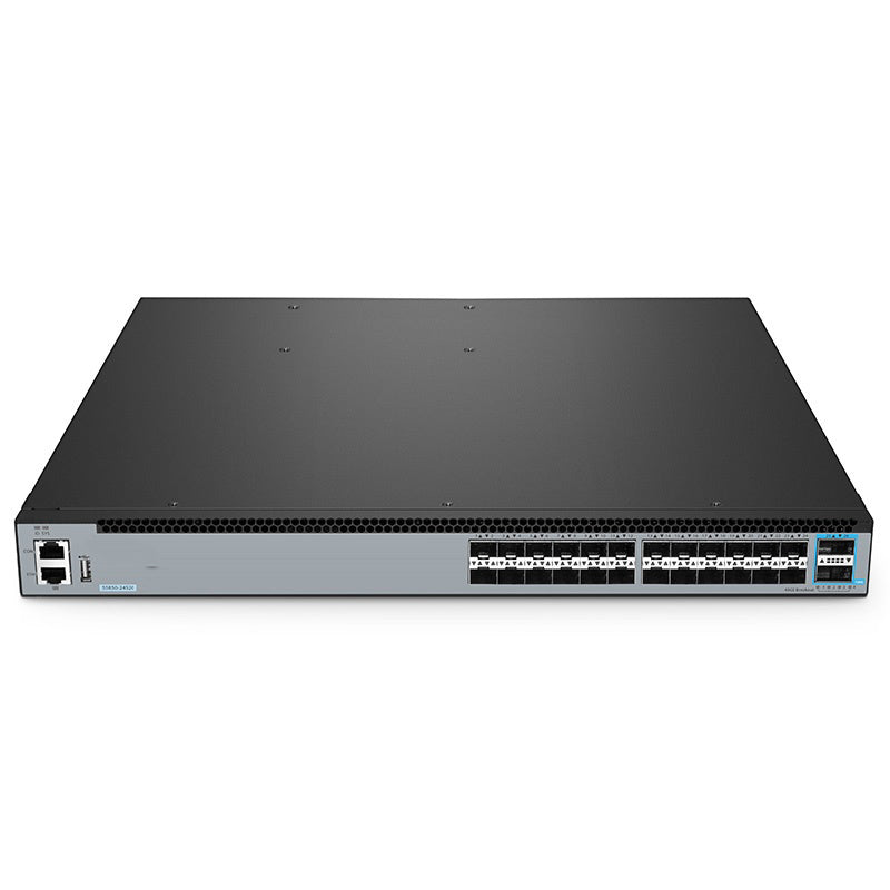 FS-S5850-24S2C, 24-Port Ethernet L3 Switch, 24 x 10Gb SFP+, with 2 x 100Gb QSFP28, Support MPLS&MLAG