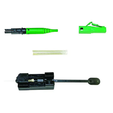 AFL FUSEConnect FUSE2-LC2SMA-6 SM LC/APC Connectors, 2mm, Green (6-Pack)