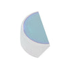T-BBD05-E02 - Ø1/2" Broadband Dielectric D-Shaped Mirror, 400 - 750 nm