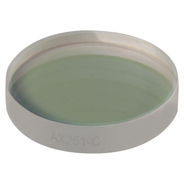 T-AX251-C - 1.0°, 1050 - 1700 nm AR Coated UVFS, Ø1" (Ø25.4 mm) Axicon