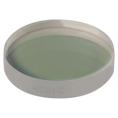 T-AX251-C - 1.0°, 1050 - 1700 nm AR Coated UVFS, Ø1" (Ø25.4 mm) Axicon
