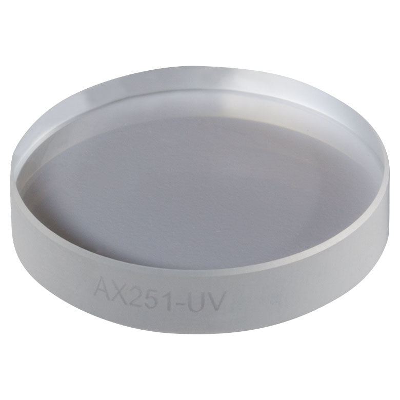 T-AX251-UV - 1.0°, 245 - 400 nm AR Coated UVFS, Ø1" (Ø25.4 mm) Axicon