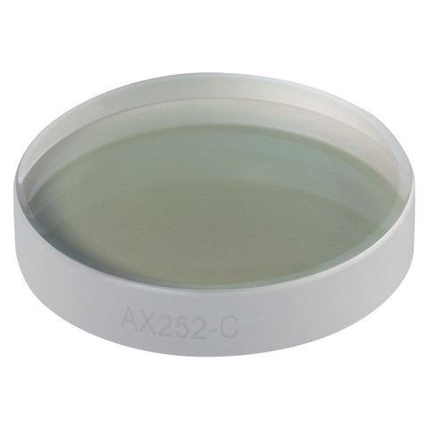 T-AX252-C - 2.0°, 1050 - 1700 nm AR Coated UVFS, Ø1" (Ø25.4 mm) Axicon