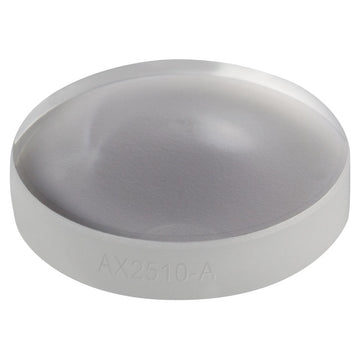 T-AX2510-A - 10.0°, 350 - 700 nm AR Coated UVFS, Ø1" (Ø25.4 mm) Axicon