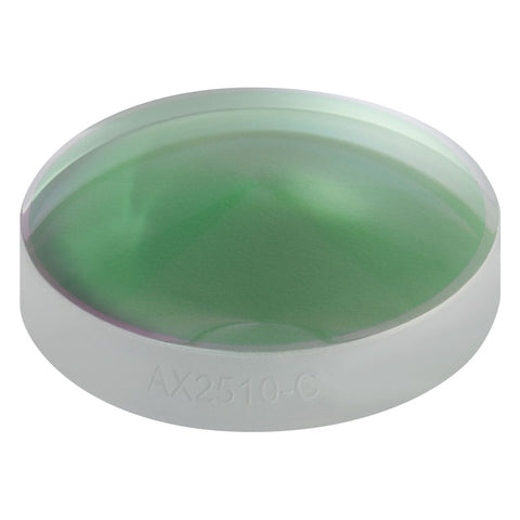 T-AX2510-C - 10.0°, 1050 - 1700 nm AR Coated UVFS, Ø1" (Ø25.4 mm) Axicon
