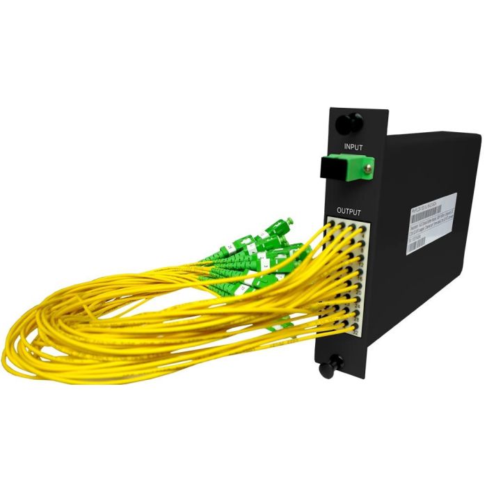 Optical Splitter LGX SC/APC 1x4 2m Long 1.6mm Jacketed Leads