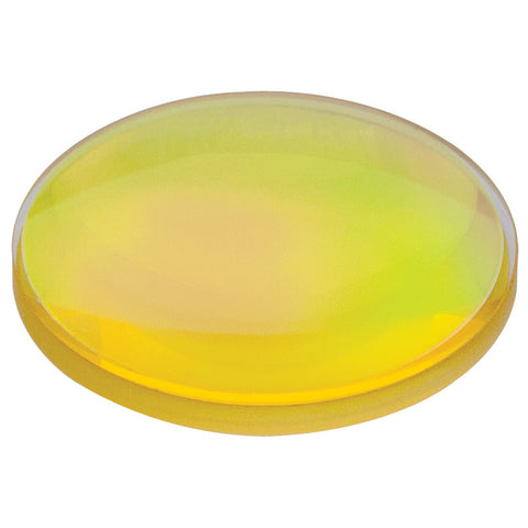 T-LB5284-E - Ø1" CaF2 Bi-Convex Lens, f = 50.0 mm, AR-Coated: 2 - 5 µm