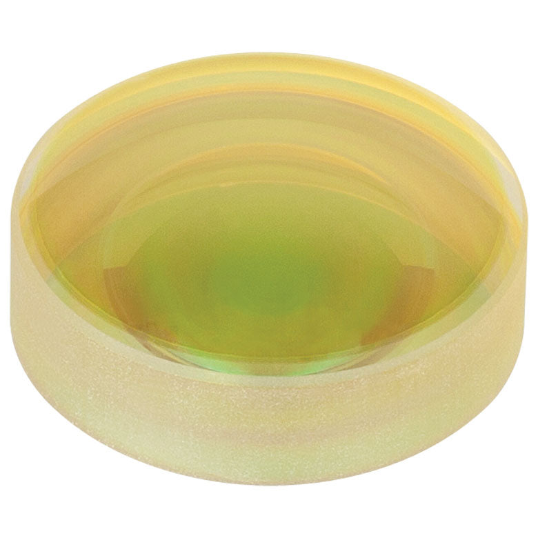 T-LF5895-E - Ø1" CaF2 Negative Meniscus Lens, f = -75.0 mm, AR-Coated: 2 - 5 µm