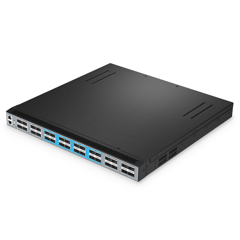 FS-S8550-32C, 32-Port Ethernet L3 Switch, 32 x 100Gb QSFP28, Support MPLS&MLAG, Hyper-Converged Infrastructure