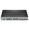 FS-S3200-8MG4S, 8-Port Ethernet L2+ Switch, 8 x 100M/1000M/2.5G Multi-Gigabit RJ45, with 4 x 10Gb SFP+ Uplinks