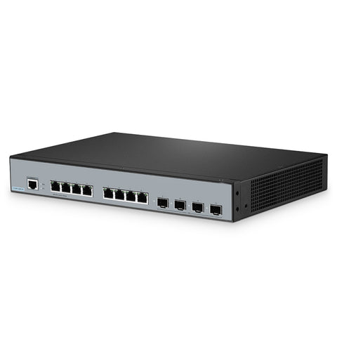 FS-S3200-8MG4S, 8-Port Ethernet L2+ Switch, 8 x 100M/1000M/2.5G Multi-Gigabit RJ45, with 4 x 10Gb SFP+ Uplinks