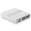 FS-S3100-16TF, 16-Port Gigabit Ethernet L2+ Switch, 16 x 1Gb RJ45, with 2 x 1Gb SFP Uplinks, Broadcom Chip, Fanless
