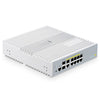 FS-S3100-8TMS-P, 8-Port Gigabit Ethernet L2+ PoE+ Switch, 8 x PoE+ Ports@125W, 2 x 5Gb RJ45, with 2 x 10Gb SFP+ Uplinks, Broadcom Chip, Fanless