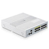 FS-S3100-16TF-P, 16-Port Gigabit Ethernet L2+ PoE+ Switch, 8 x PoE+ Ports@125W, with 2 x 1Gb SFP Uplinks, Broadcom Chip, Fanless