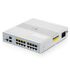 FS-S3100-16TF-P, 16-Port Gigabit Ethernet L2+ PoE+ Switch, 8 x PoE+ Ports@125W, with 2 x 1Gb SFP Uplinks, Broadcom Chip, Fanless