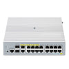 FS-S3100-16TMS-P, 16-Port Gigabit Ethernet L2+ PoE+ Switch, 8 x PoE+ Ports@125W, 2 x 5Gb RJ45, with 2 x 10Gb SFP+ Uplinks, Broadcom Chip