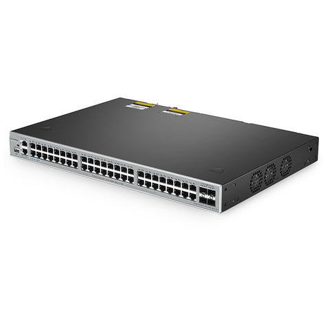 FS-S5810-48TS, 48-Port Gigabit Ethernet L3 Switch, 48 x Gigabit RJ45, with 4 x 10Gb SFP+ Uplinks, Broadcom Chip