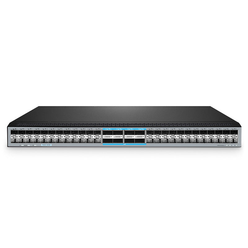 FS-T5850-48S8C, 48 x 10G SFP+ with 8 x 100G QSFP28 Ports, Network Packet Broker (NPB), Network Visibility and Monitoring