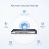 FS-SG-5110, Multi-WAN Security Gateway with 8 Gigabit RJ45 Ports, 1x SFP, 1x SFP+, Up to 10 WAN Ports, Built-in WLAN Controller, SPI Firewall, Routing, Support Load Balancing, IPSec/L2TP VPN and DoS Defense
