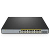 FS-S3400-24T4SP, 24-Port Gigabit Ethernet L2+ PoE+ Switch, 24 x PoE+ Ports @370W, with 4 x 10Gb SFP+ Uplinks, Support Stacking