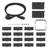 15 Slots Media Converter Chassis, 19'' Rack Mount, AC Power