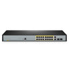 FS-S3250-16TF-U, 16-Port Gigabit Ethernet L2+ PoE++ Switch, 16 x PoE+ Ports @230W, with 2 x 1Gb RJ45, 2 x 1Gb SFP Uplinks