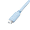 7ft (2m) USB (Male) to RJ45 (Male) Console Cable, Blue