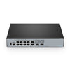 FS-S3270-10TM, 10-Port Gigabit Ethernet L2+ Switch, 10 x Gigabit RJ45, with 2 x 1/2.5Gb SFP Uplinks, Broadcom Chip, Fanless