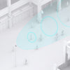 FS-AP-T567, Cloud Managed Wi-Fi 6 802.11ax 2400 Mbps Outdoor Access Point, Seamless Roaming & 2 x 2 MU-MIMO Dual Radios, Built-in Directional Antenna, Manageable via Airware, Controller or Standalone (Without PoE Injector)
