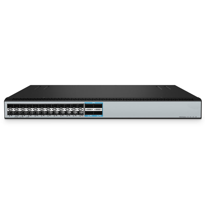 FS-S5850-24B4C, 24-Port Ethernet L3 Switch, 24 x 25Gb SFP28, with 4 x 100Gb QSFP28, Support MPLS&MLAG
