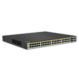 FS-S5860-48XMG-U, 48-Port Ethernet L3 PoE++ Switch, 48 x 10GBASE-T/Multi-Gigabit Ports, 4 x 25Gb SFP28 Uplinks, with 2 x 40Gb QSFP+ Uplinks, Support Stacking, Broadcom Chip