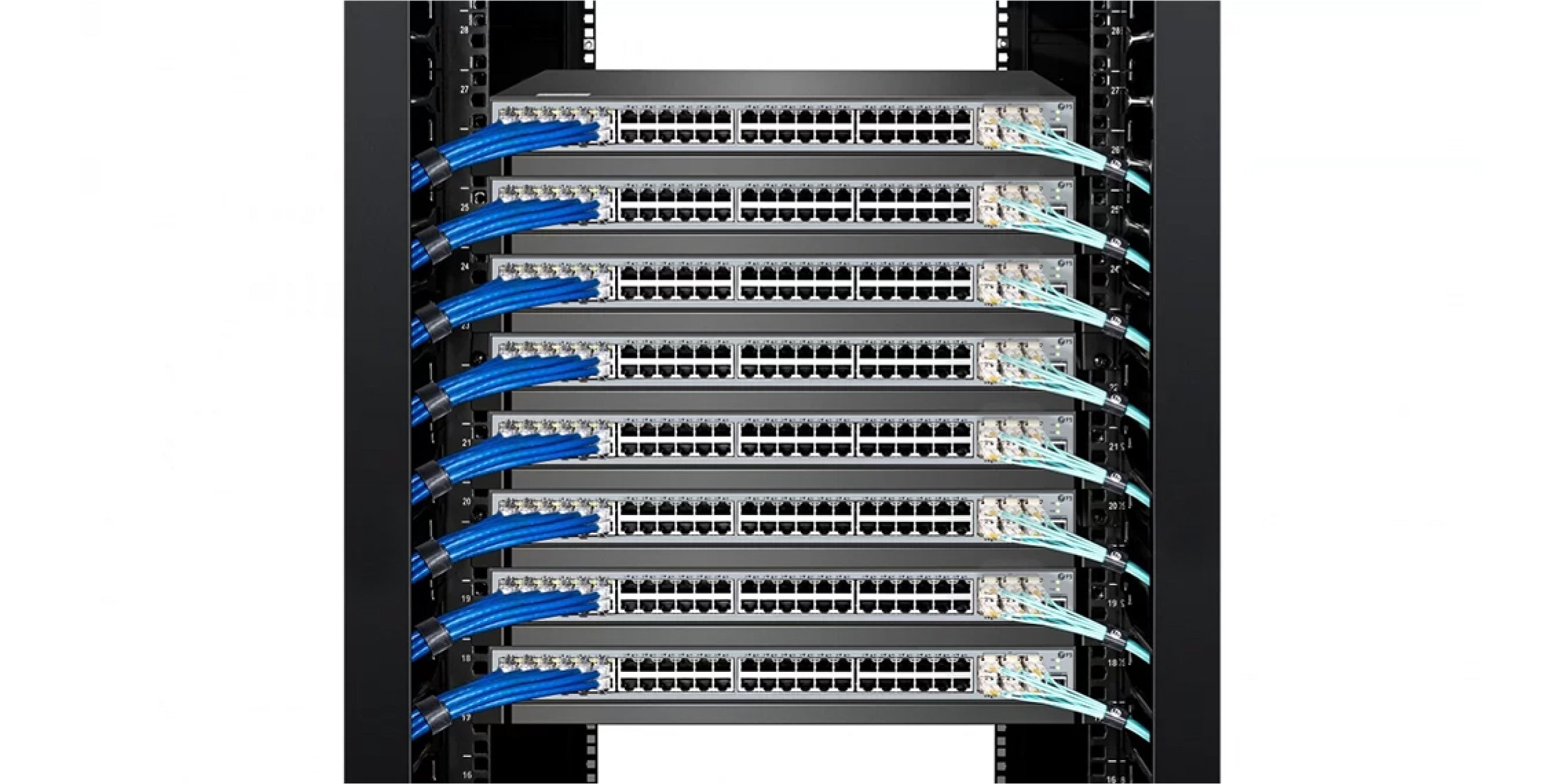 FS-S3900-48T6S-R, 48-Port Gigabit Ethernet L2+ Switch, 48 x Gigabit RJ45, with 6 x 10Gb SFP+ Uplinks, Stackable Switch