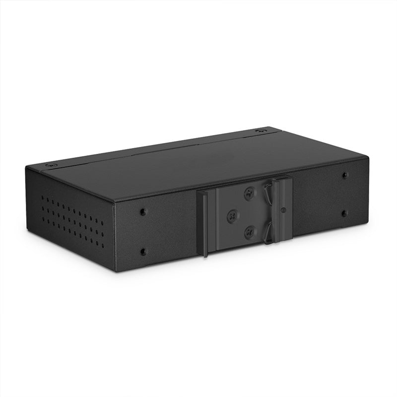Industrial 1x 100M/1G/2.5G/5G/10GBase-T RJ45 to 1x 10GBase-X SFP+ Slot 10Gigabit Ethernet Media Converter