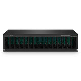 15 Slots Media Converter Chassis, 19'' Rack Mount, AC Power