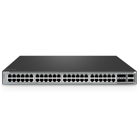 FS-S5860-48XMG, 48-Port Ethernet L3 Switch, 48 x 10GBASE-T/Multi-Gigabit Ports, 4 x 25Gb SFP28, with 2 x 40Gb QSFP+ Uplinks, Support Stacking, Broadcom Chip