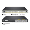 FS-S5810-48TS-P S5810-48TS-P, 48-Port Gigabit Ethernet L3 PoE+ Switch, 48 x PoE+ Ports @740W, with 4 x 10Gb SFP+ Uplinks, Support Stacking, Broadcom Chip