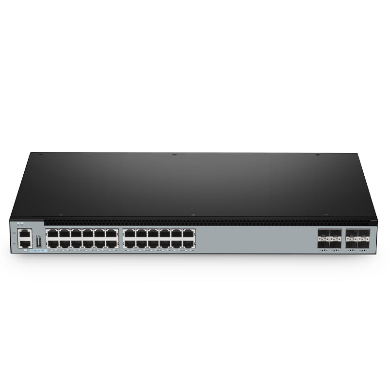 FS-S5800-24T8S, 24-Port Gigabit Ethernet L3 Switch, 24 x Gigabit RJ45, with 8 x 10Gb SFP+, Support MLAG