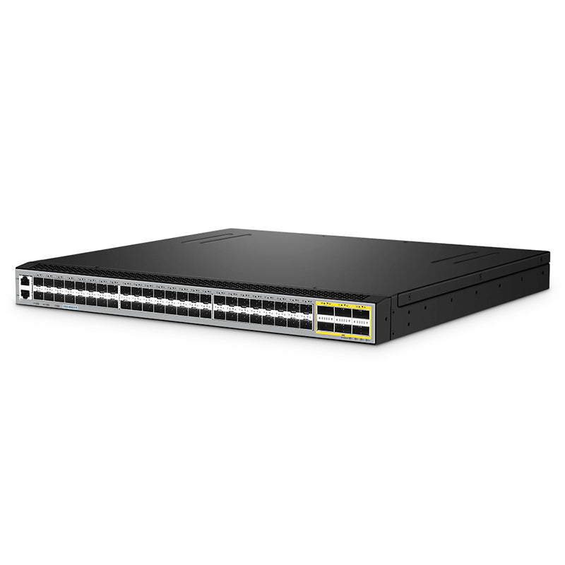 FS-S5850-48S6Q-R 48-Port Ethernet L3 Switch, 48 x 10Gb SFP+, with 6 x 40Gb QSFP+, Support MPLS&MLAG